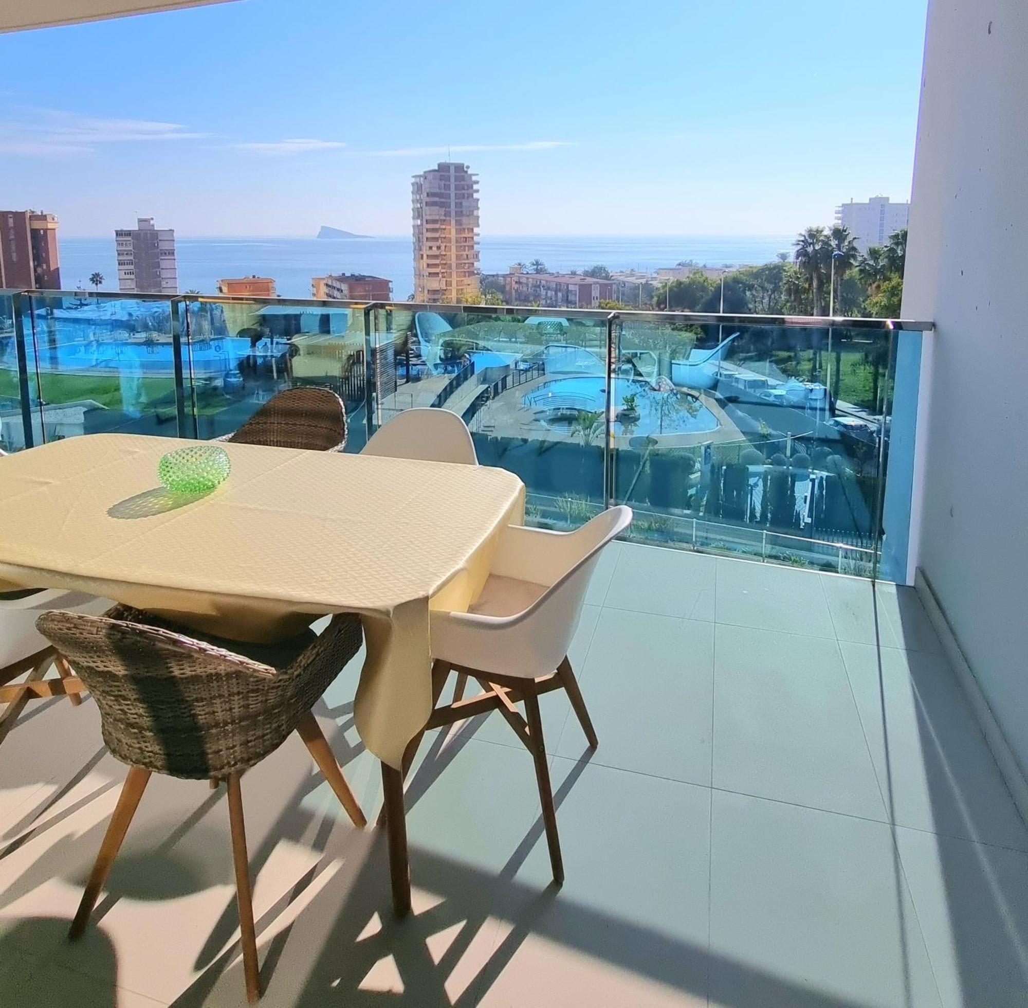 Sunset Drive Apartments Benidorm Bagian luar foto